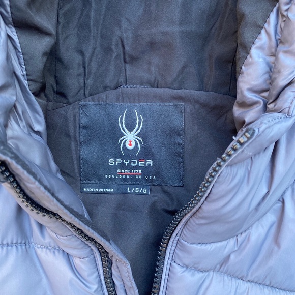 Spyder Puffer Jacket Large - Picture 5 of 7